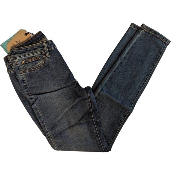 prAna Women's Blue Sienna Women's Dark Wash Size 6 - Picture 10 of 11